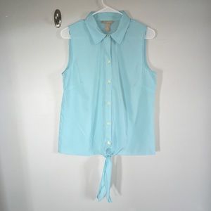 Banana Republic Light blue sleeveless top